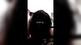 Isha G - enjoy with cucumber