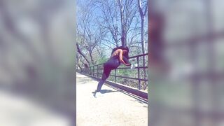 Leaked Bria Myles sex broadcast part 1
